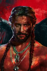 The lead character with braided hair and dark wings in the Raw Statement artwork for The Paradise